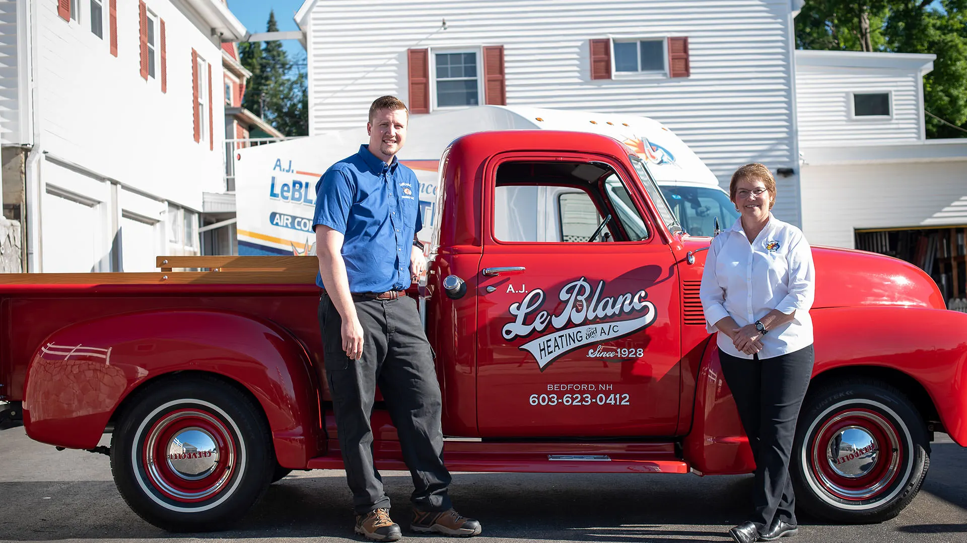 A.J. LeBlanc Heating owners Bedford NH
