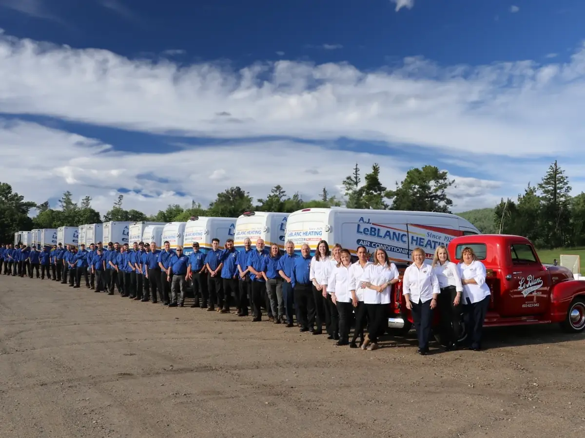 A.J. LeBlanc Heating service team in Bedford, NH