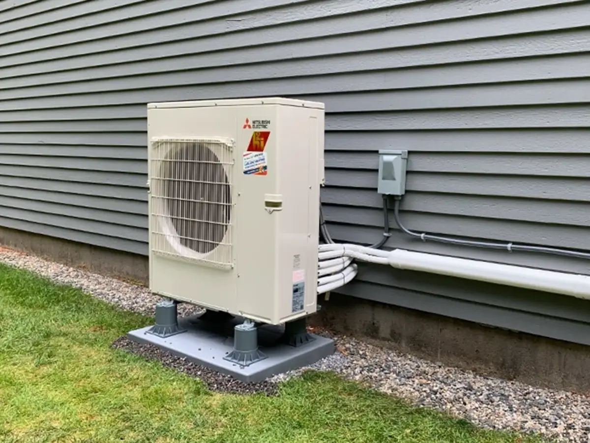 Mitsubishi multi-zone mini split installation Southern NH